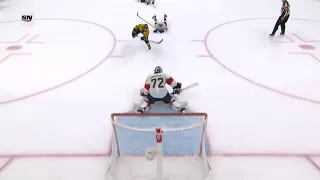 Sergei Bobrovsky's breakaway save on Brad Marchand late in game 5 (2023)