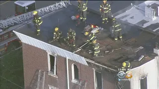 Firefighters Rescue 4 People From House Fire In Port Richmond