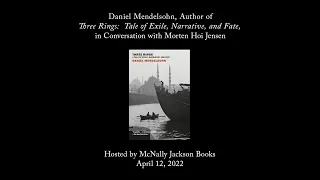 McNally Jackson Presents Daniel Mendelsohn, in Conversation with Morten Hoi Jensen
