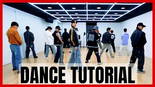 ATEEZ - 'BOUNCY (K-HOT CHILLI PEPPERS)' Dance Practice Mirrored Tutorial (SLOWED)