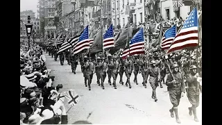 Famous American Military Marches - Footage parades World War I