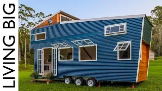 Tiny House With Amazing Pop Up Roof