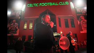 ✊📢 The scenes at Celtic Park last night! 💥 What a welcome home for the 𝗖𝗛𝗔𝗠𝗣𝗜𝗢𝗡𝗦! 🏆🍀