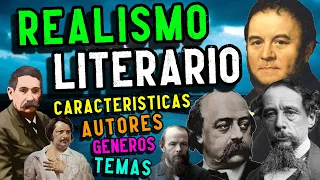 LITERATURA del REALISMO: Características, géneros, autores y temas