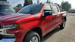 2021 Red Silverado 7-Year Ceramic and WindowsSilverado