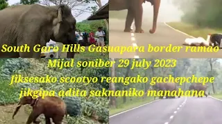 South Garo Hills gasuapara Border ramao jiksesa Scooty reanggipako mongma gachepchepa