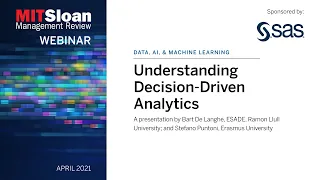 Understanding Decision-Driven Analytics