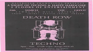 Dj Producer 24.3.95 Death Row Techno ( Full Set Nearly ) @Depot, Bristol