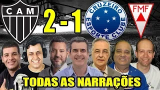 Todas as narrações - Atlético-MG 2 x 1 Cruzeiro | Campeonato Mineiro 2020