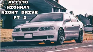 Toyota Aristo JZS147 Night Drive PT2