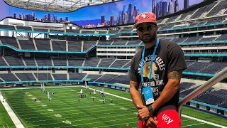 SoFi Stadium Tours VIP Guest Ready For The NFL Season