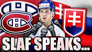 JURAJ SLAFKOVSKY IS OUT: HERE'S WHAT HE HAD TO SAY ABOUT IT… (Montreal Canadiens, Slovakia News)