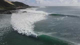 Surfing in Autumn - New Zealand