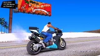 Aprilia RSV 4 Blue Edition - GTA San Andreas 1440p / 2,7K 60FPS _REVIEW