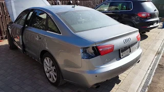 Пример доставки автомобиля  в Хмельницкий с порта Одессы. ( AUDI A6 PREMIUM PLUS 2013)