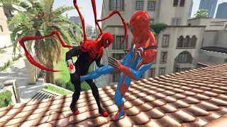 GTA V - Best Extreme Ragdolls And Fails V.34 (Spider-Man: Velocity Vs Superior Spider-Man)