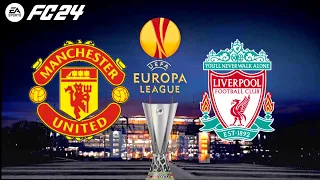 FC 24 | Man United vs Liverpool - UEL Europa League - PS5™ Full Match & Gameplay