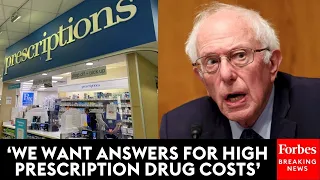 Bernie Sanders Demands Answers From Drug Company CEOs For 'Astronomical' Cost Of Prescription Drugs