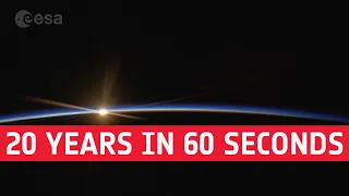 International Space Station: 20 years in 60 seconds