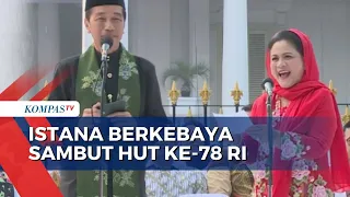 Ibu Negara Iriana Jokowi Buka Acara Istana Berkebaya di Istana Merdeka Jakarta