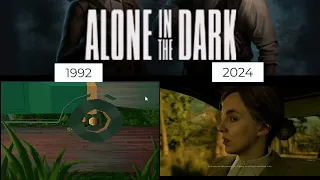 Alone in the Dark 1992 -  2024. Comparative Intro.