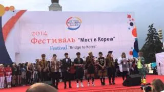 140614 BTS in Moscow on festival "Bridge to Korea"