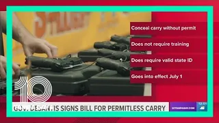 DeSantis signs ‘permitless carry' gun bill into law