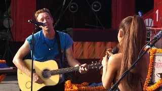 Ariana Grande & Coldplay - Just a Little Bit of Your Heart (Global Citzen 2015)