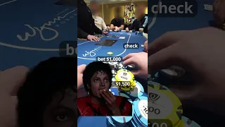 POCKET QUEENS💰vs AWFUL TURN CARD!!🤣 Poker is sick #shorts #poker
