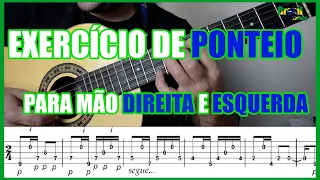 Vídeo Aula de Ponteio de Viola - aula 3