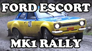 Ford Escort MK1 Rallying | Crash & Action