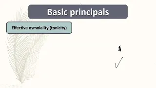 IV Fluids part 1: Basic concepts Dr. Ahmed Galal