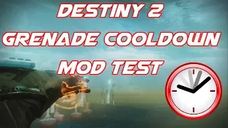Destiny 2 Mods | Faster Grenades! | Grenade Cooldown Mod Comparison