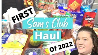 🛒 First SAMS CLUB Haul of 2022! 🎉 | Brady Browning