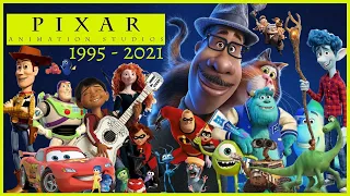 Evolution of Pixar Animation Studios (1995 - 2021)