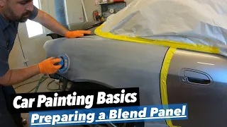 Car Painting Basics: How To Sand a Blending Panel