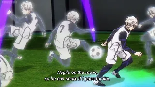 Isagi and nagi teamwork | Blue lock