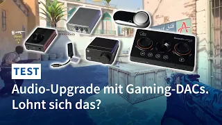 Besserer Sound für Spiele: Externe Gaming-Soundkarten im Test