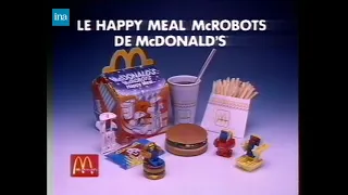 1989 mcdonald's "McRobots - Happy Meal" France commercial