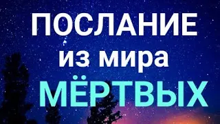 ПОСЛАНИЕ ИЗ МИРА МЁРТВЫХ . Что хотят передать?🙏Таро сегодня. Онлайн расклад. Гадание