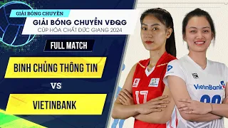 Full Match | Binh Chủng Thông Tin vs Vietinbank | Kiều Trinh - Pleumit thay nhau bắn phá