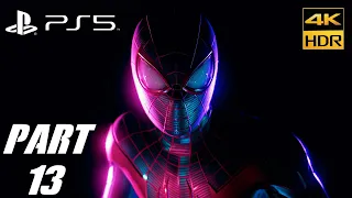 Spider-Man: Miles Morales PS5 4K HDR UHD- Walkthrough Gameplay Part #13 Playstation 5 LG CX OLED