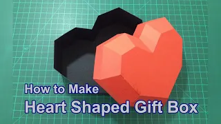 How to Make Heart Shaped Gift Box