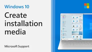 How to Create Installation Media for Windows 10 | Microsoft