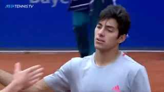 Dramatic Match Point Saves in Cristian Garin Win vs Zverev | Munich 2019