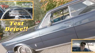 1965 Ford Galaxie 500 LTD COLD Start & Test Drive!!