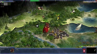 Let's Play Civ IV Rhye's and Fall - Dawn of Civilization as the Khmer (Part 1)