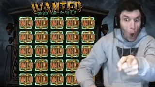 FINALLY the FULL SCREEN😱 | WANTED on 1500 $ STAKE 😍 | Trainwreckstv Gambling Highlights