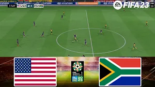 FIFA 23 - USA vs South Africa 31/5/2024 - FIFA Women's World Cup 2023 - Gameplay PS | Full Match