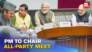 PM Modi To Chair All-party Meet Today To Discuss Agenda For Winter Session Of Parliament